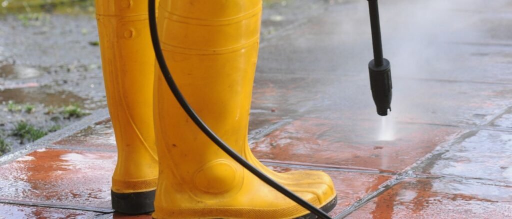 Exterior with Pressure Washing