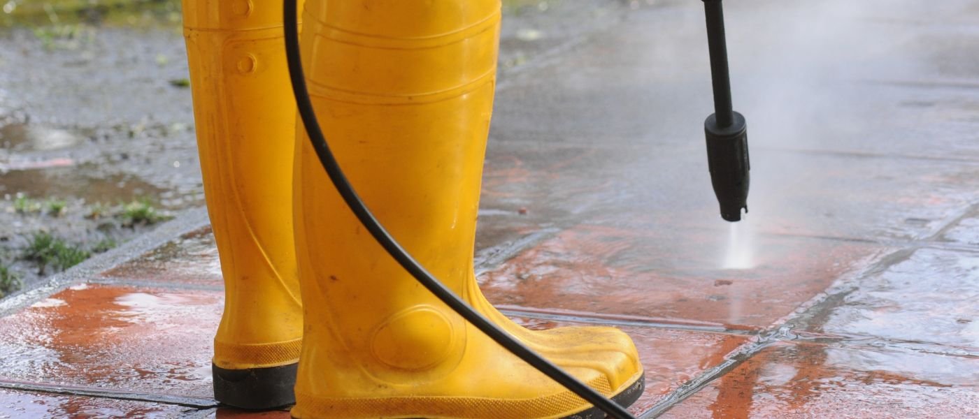 Exterior with Pressure Washing